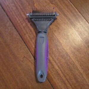 Hertzko Cat Dematting Tool Double Sided Dog and Cat Dematting Comb